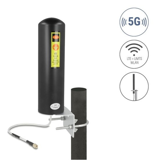 EAN 4043619100378 - DeLOCK 10037 antena para red Antena omnidireccional SMA 5 dBi imagen 1