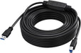 EAN 1220976700004 - Vision TC 15MUSB3.0+/BL cable USB USB 3.2 Gen 1 (3.1 Gen 1) 15 m USB C USB B 5 Gbit/s Negro imagen 1