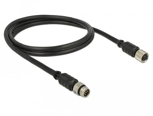 EAN 4043619126903 - DeLOCK 12690 cable para sensor y actuador 1 m M8 Negro imagen 1
