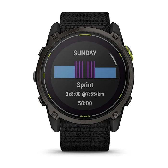 EAN 0753759339302 - Garmin Enduro 3 Solar 3,56 cm (1.4") LCD 51 mm Digital 280 x 280 Pixeles Pantalla táctil Titanio Wifi GPS imagen 6