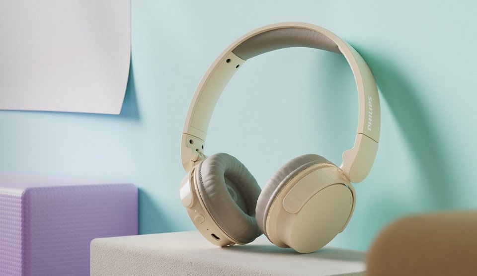 EAN 4895229140622 - Philips TAH3209BG/00 auricular y casco Auriculares Inalámbrico Diadema Llamadas/Música Bluetooth Beige imagen 3