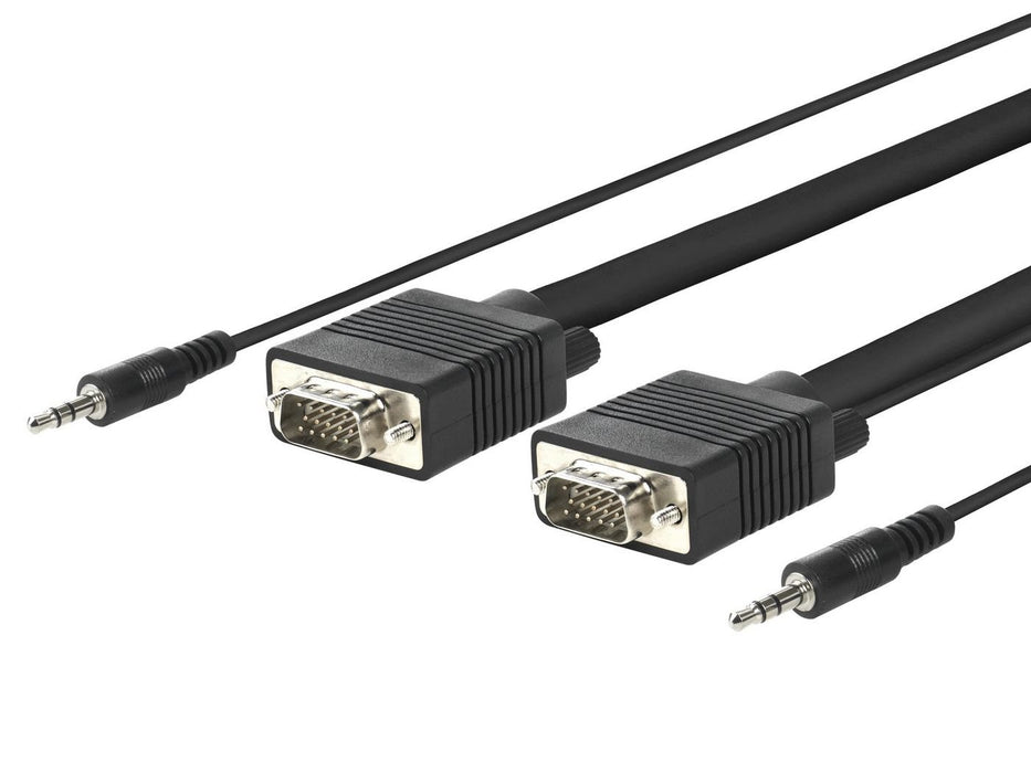 EAN 5704327881391 - Microconnect MONGG7BMJ adaptador de cable de vídeo 7 m VGA (D-Sub) + 3,5mm Negro imagen 1
