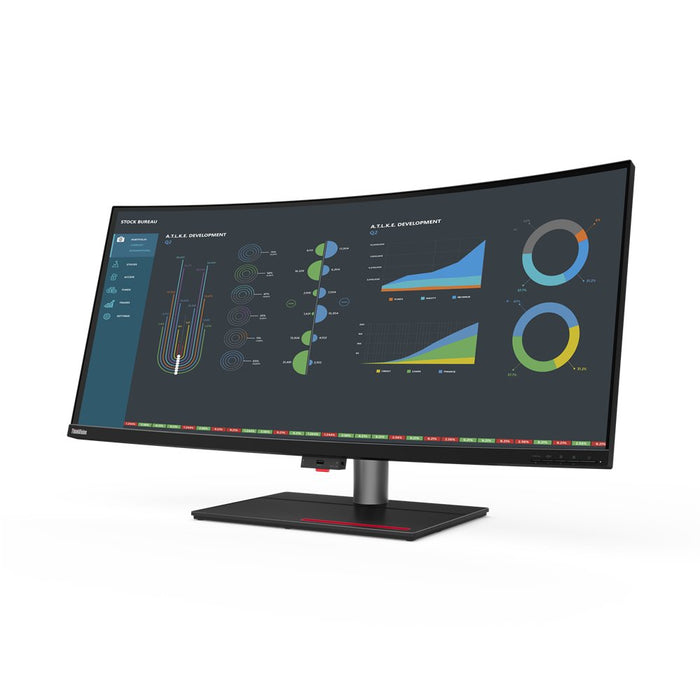 EAN 0195713047593 - Lenovo ThinkVision P40w-20 pantalla para PC 100,8 cm (39.7") 5120 x 2160 Pixeles 5K Ultra HD LED Negro imagen 8