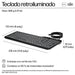 EAN 0197192768877 - HP 405 Backlit Wired Keyboard teclado Oficina USB Negro imagen 2