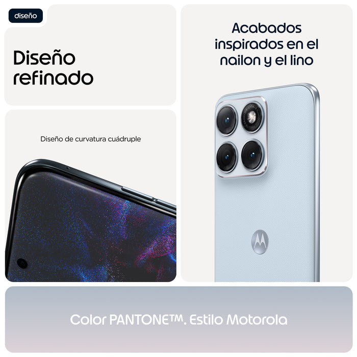 EAN 840493622330 - Motorola edge 70 fusion 17,2 cm (6.78") SIM doble Android 16.0 5G USB Tipo C 12 GB 256 GB 7000 mAh Azul cl imagen 11