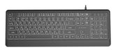 EAN 8716309137102 - Gembird KB-UML-04-CYRL teclado Universal USB QWERTY Internacional de EE.UU., Ucranio, Ruso Negro imagen 1