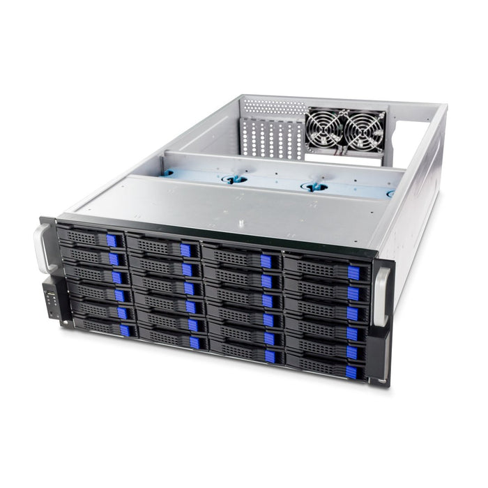 EAN 4250273400038 - Fantec SRC-4240X07 Estante Negro, Plata imagen 2