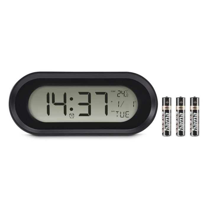 EAN 4047443520050 - Hama Samos Reloj despertador digital Negro imagen 4