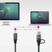 EAN 8433281017153 - Nanocable 10.01.4112-COMB cable USB USB 3.2 Gen 2x2 USB A/USB C USB C imagen 4
