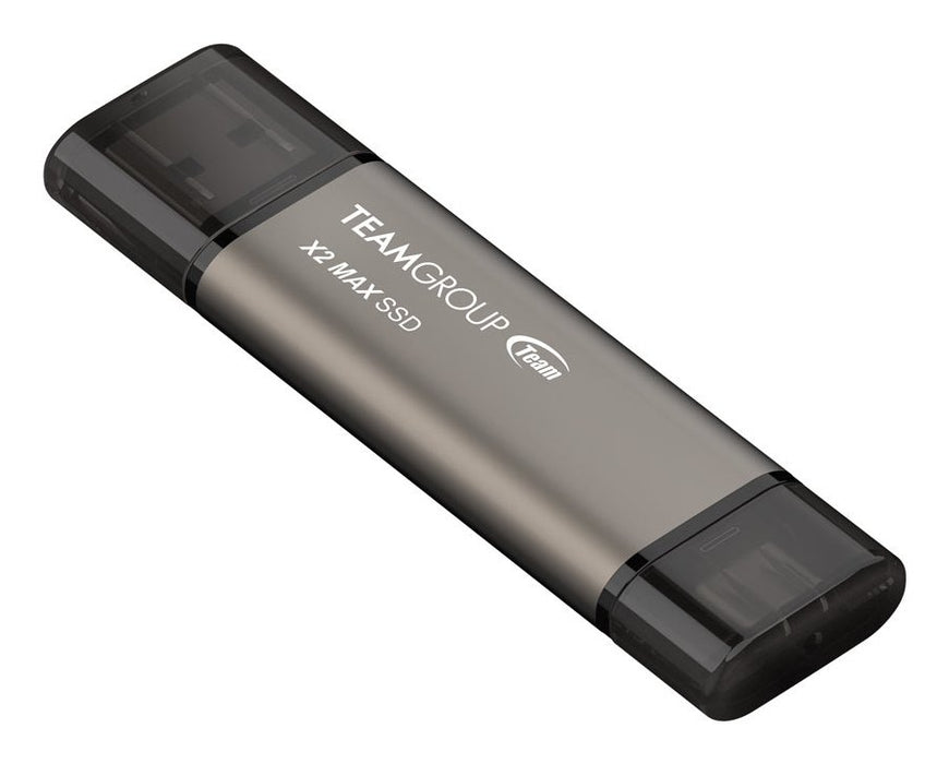 EAN 4711430805979 - Team Group X2 MAX 2 TB USB Type-A / USB Type-C 3.2 Gen 2 (3.1 Gen 2) Gris imagen 1