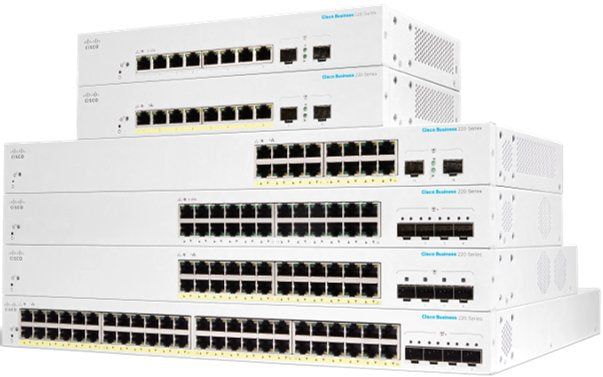 EAN 0889728344968 - Cisco CBS220-48FP-4X-EU switch Gestionado L2 Gigabit Ethernet (10/100/1000) Energía sobre Ethernet (PoE)  imagen 1