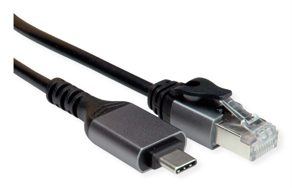 EAN 7630049634978 - VALUE 12.99.1168-10 RJ-45 USB Type C Negro imagen 2