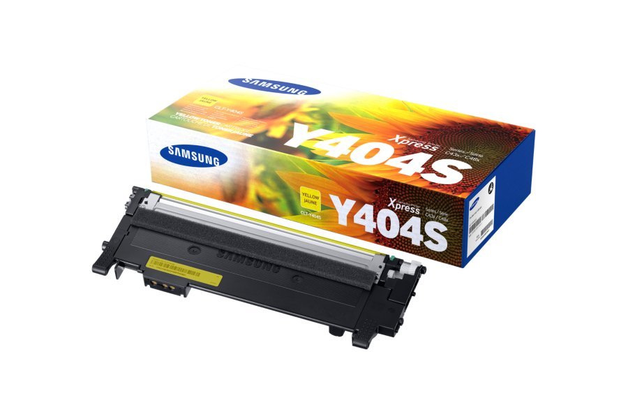 EAN 8806086885843 - Samsung CLT-Y404S cartucho de tóner 1 pieza(s) Original Amarillo imagen 1