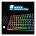 EAN 3700104455238 - Spirit of Gamer CLA-EK70ES teclado Juego RF inalámbrica + USB QWERTY Español Negro imagen 5