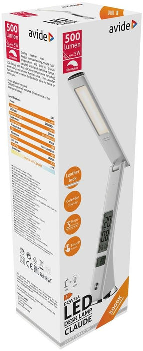 EAN 5999097943909 - Avide ABLDL-BLC-5W-WH lámpara de mesa LED F Blanco imagen 3