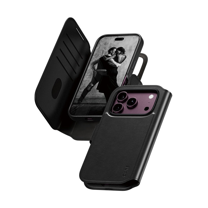 EAN 5715685043819 - PanzerGlass CARE™ by ® Tango 2-in-1 Wallet Case Black w. MagSafe iPhone 2026 Pro | 17 Pro funda para telé imagen 1