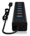 EAN 4250078165897 - ICY BOX IB-HUB1700-C3 USB 3.2 Gen 1 (3.1 Gen 1) Type-C 5000 Mbit/s Negro imagen 7