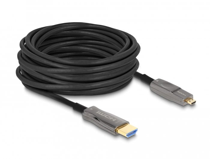 EAN 4043619860098 - DeLOCK 86009 cable HDMI HDMI tipo A (Estándar) HDMI tipo D (Micro) Negro, Gris imagen 1