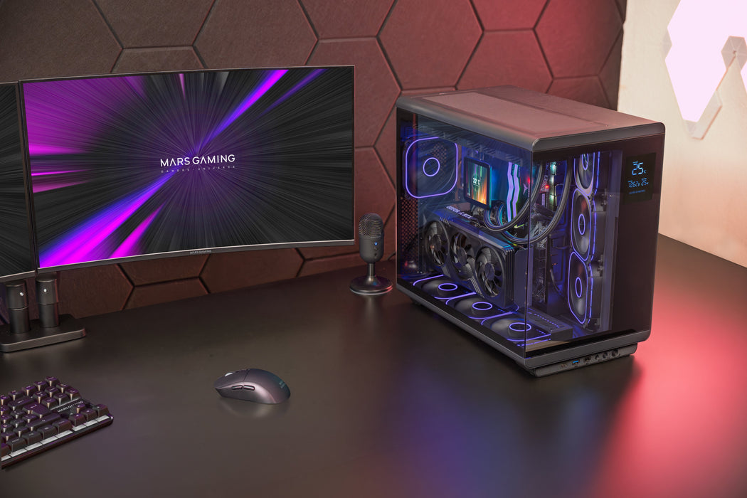 EAN 8435693115212 - Mars Gaming MCREVPRO carcasa de ordenador Midi Tower Negro imagen 16