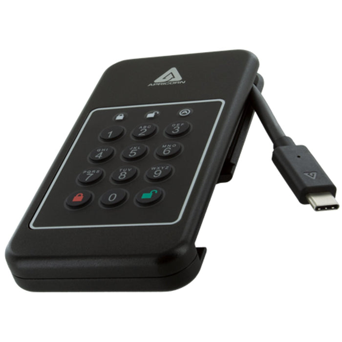 EAN 0708326915168 - Apricorn Aegis NVX 2 TB USB Tipo C 3.2 Gen 1 (3.1 Gen 1) Negro imagen 7