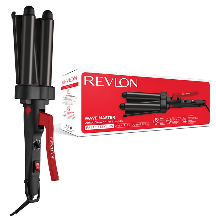 EAN 761318430568 - Revlon RVIR3056UKE Utensilio de peinado Kit de peluquería Caliente Negro, Rojo 2,5 m imagen 2
