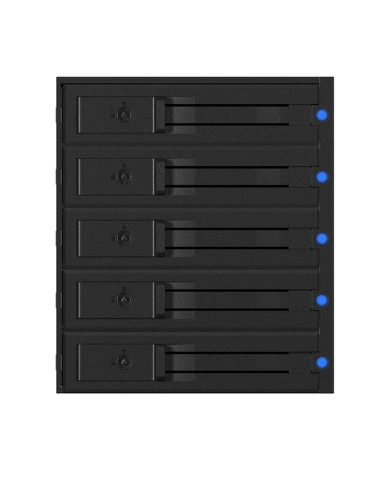 EAN 4250078173557 - ICY BOX IB-575SSK-12G 8,89 cm (3.5") Placa de bus común o backplane Negro imagen 3