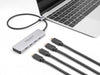 EAN 4043619642311 - DeLOCK 64231 hub de interfaz USB Tipo C 10000 Mbit/s Gris imagen 1