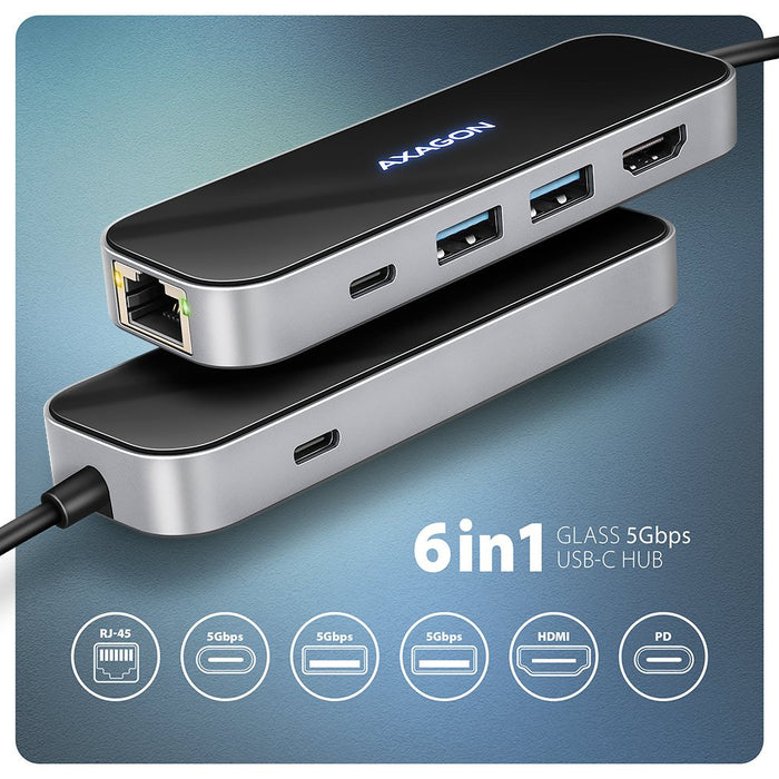 EAN 8595247908674 - Axagon Nicht kategorisiert Alámbrico USB 3.2 Gen 1 (3.1 Gen 1) Type-C Negro imagen 3
