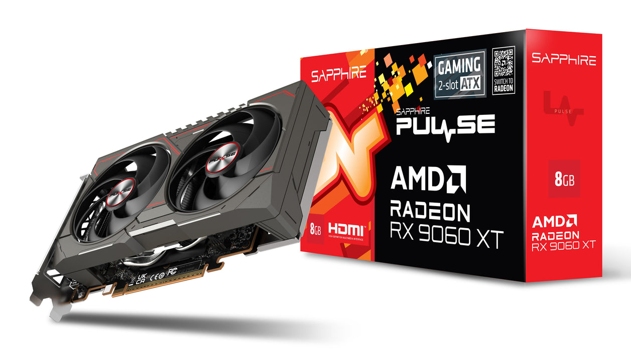 EAN 4895106297333 - Sapphire PULSE Radeon RX 9060 XT AMD 8 GB GDDR6 imagen 8