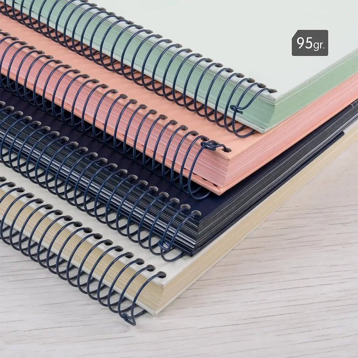 EAN 8411574107484 - Milan 57153E80SNCB cuaderno y block A5 80 hojas Negro imagen 5
