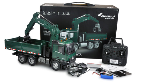 EAN 4260768510012 - Amewi Arocs modelo controlado por radio Camión basculante Motor eléctrico 1:14 imagen 2