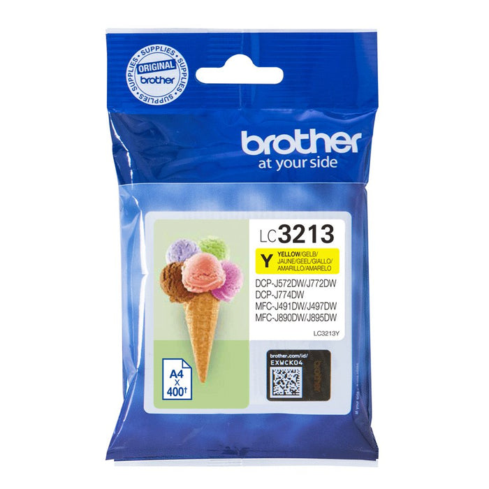 EAN 4977766762281 - Brother LC3213Y cartucho de tinta 1 pieza(s) Original Amarillo imagen 1