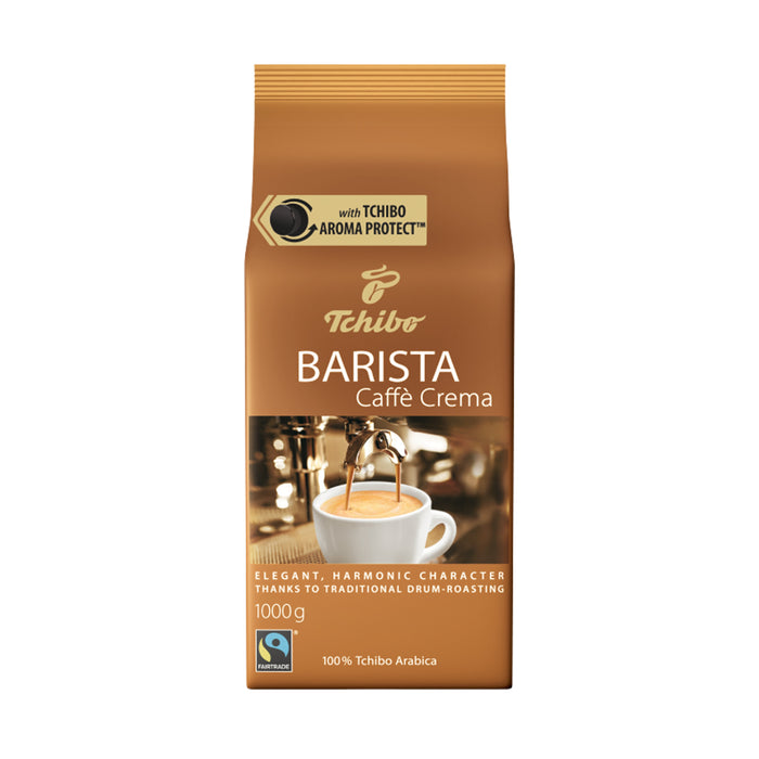 EAN 4046234928808 - Tchibo Kawa Barista Caffe Crema 1KG ziarnista imagen 1