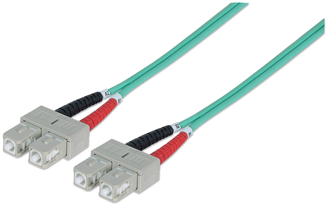 EAN 766623751100 - Intellinet 751100 Cable de fibra óptica e InfiniBand 3 m SC Color aguamarina imagen 1