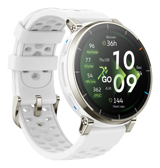 EAN 6972596109839 - Amazfit Active 3 3,35 cm (1.32") AMOLED Digital 466 x 466 Pixeles Pantalla táctil Oro GPS (satélite) imagen 4