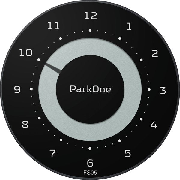 EAN 5711157057100 - Needit ParkOne disco de aparcamiento Negro, Blanco, Metálico Electrónico imagen 5
