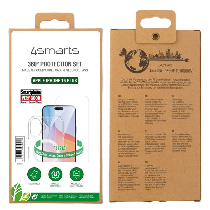 EAN 4252011909537 - 4smarts 541196 funda para teléfono móvil 17 cm (6.7") Transparente imagen 6