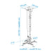 EAN 8433281003194 - TooQ PJ2012T-S montaje para projector imagen 7