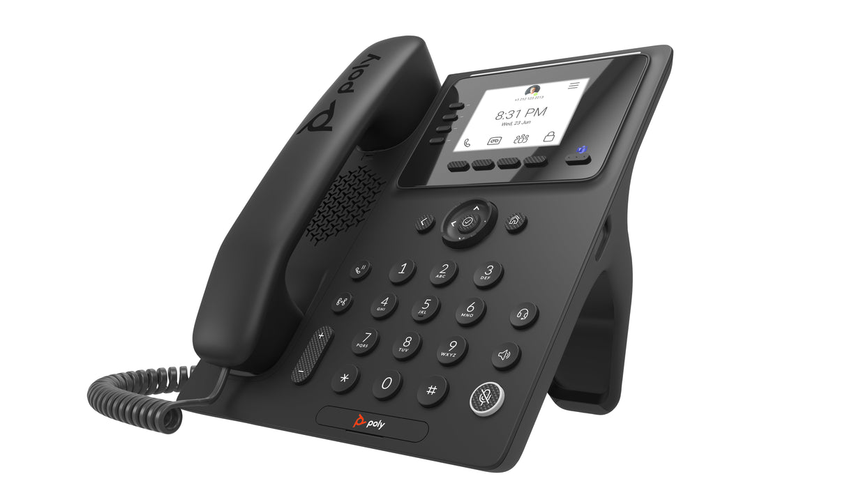EAN 5715063872819 - HP Poly CCX 350 Business Media Phone for Microsoft Teams and PoE-enabled teléfono IP Negro LCD imagen 2