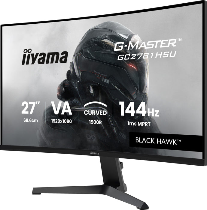 EAN 4948570127528 - iiyama G-MASTER GC2781HSU-B1 27" 144H pantalla para PC 68,6 cm (27") 1920 x 1080 Pixeles Negro imagen 4