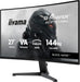 EAN 4948570127528 - iiyama G-MASTER GC2781HSU-B1 27" 144H pantalla para PC 68,6 cm (27") 1920 x 1080 Pixeles Negro imagen 4