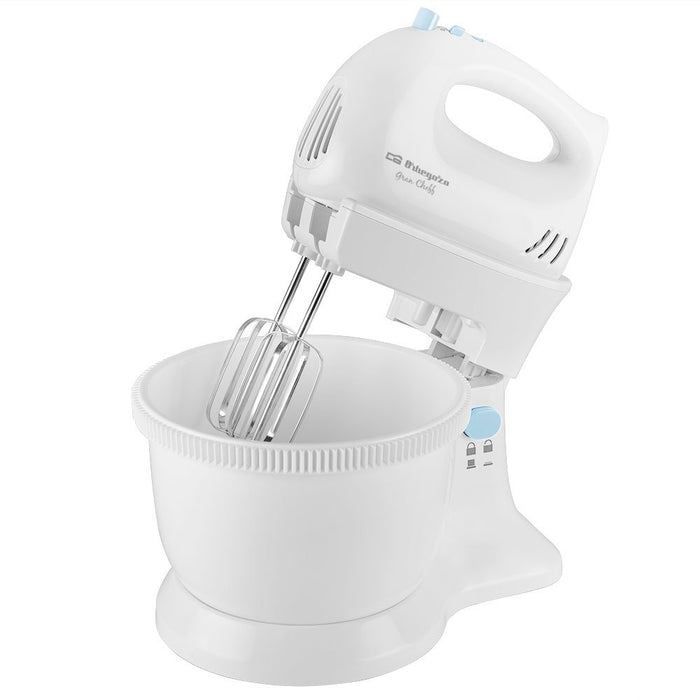 EAN 8435568400443 - Orbegozo BA 4400 Batidora de varillas 300 W Blanco imagen 2