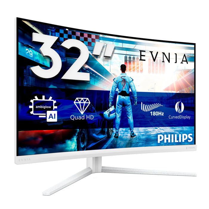 EAN 8721038002614 - Philips Evnia 5000 32M2C5501/00 pantalla para PC 80 cm (31.5") 2560 x 1440 Pixeles Quad HD LCD Blanco imagen 2