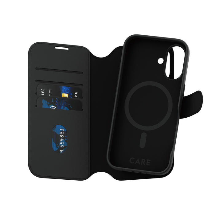 EAN 5715685003912 - PanzerGlass CARE™ by ® Tango 2-in-1 Wallet Case w. MagSafe iPhone 16 funda para teléfono móvil Negro imagen 1