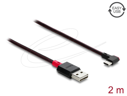 EAN 4043619815470 - DeLOCK 81547 cable USB USB 2.0 2 m USB A USB C Rojo, Negro imagen 1