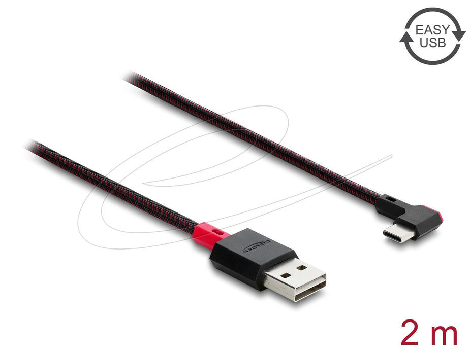 EAN 4043619815470 - DeLOCK 81547 cable USB USB 2.0 2 m USB A USB C Rojo, Negro imagen 1