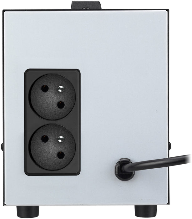 EAN 4260074977059 - PowerWalker AVR 2000 SIV FR regulador de voltaje 2 salidas AC 110 - 280 V Negro imagen 3