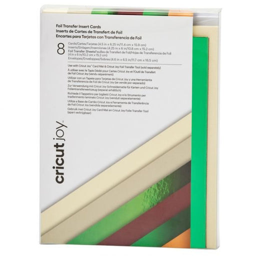 EAN 93573599095 - Cricut Joy Foil Transfer Insert 8 hojas imagen 1
