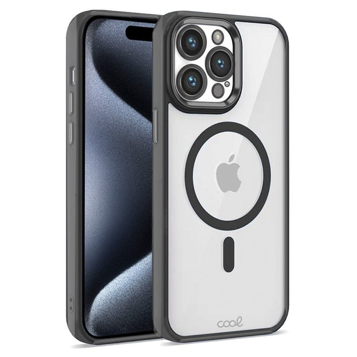 EAN 8434847074146 - COOL Accesorios COOL funda para teléfono móvil 15,5 cm (6.1") Negro, Transparente imagen 1