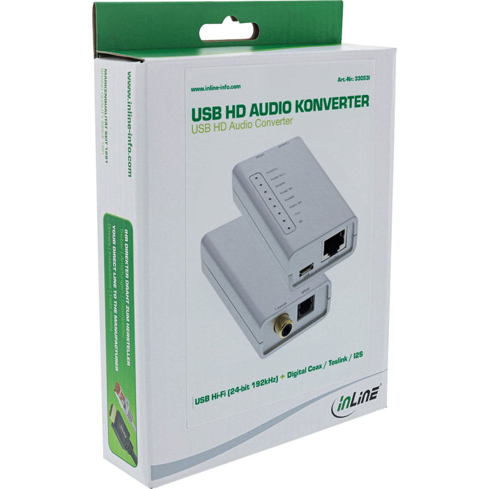 EAN 4043718204007 - InLine 33053I convertidor de audio imagen 4